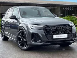 Grey Used 2025 Audi Q7 Black Edition SUV | £58,990 (Expensive)