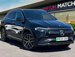 Black Used 2024 Mercedes EQA350 AMG Line Premium SUV | £29,000 (Fair price)