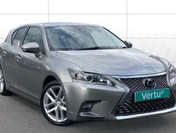 Silver Used 2018 Lexus CT200h Luxury Line Hatchback | £13,155 (Fair price)