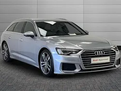 Floret silver Used 2019 Audi A6 S-Line Estate | £22,195 (Fair price)