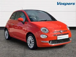 Orange Used 2022 Fiat 500 Dolcevita Hatchback | £10,289 (Fair price)