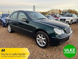 Green Used 2002 Mercedes C240 Elegance Sedan | £2,999