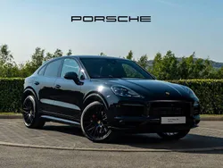 Jet black metallic Used 2022 Porsche Cayenne GTS SUV | £82,495