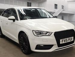 White Used 2015 Audi A3 Sportback Sport Hatchback | £7,350 (Fair price)