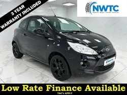 Black Used 2016 Ford Ka Zetec Hatchback | £6,295 (Fair price)