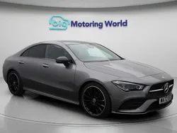 Grey Used 2022 Mercedes CLA180 AMG line Sedan | £27,700 (Expensive)