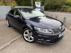 Blue Used 2017 VW CC R-line Sedan | £9,799 (Fair price)