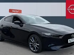 Black Used 2022 Mazda 3 Inclusive Hatchback | £15,019 (Fair price)