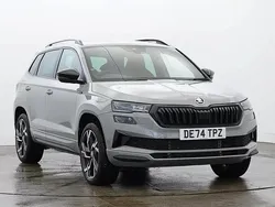 Meteor grey Used 2024 Skoda Karoq SportLine SUV | £30,500 (Fair price)