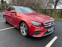 Red Used 2017 Mercedes E220 AMG Line Premium Plus Sedan | £17,495 (Expensive)