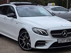 White Used 2017 Mercedes E43 AMG Premium Sedan | £27,399