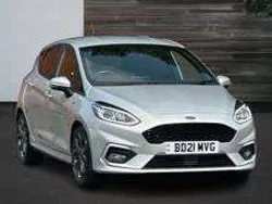 Silver Used 2021 Ford Fiesta ST-Line Hatchback | £11,499 (Fair price)
