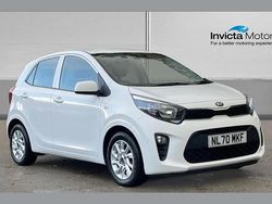 White Used 2020 Kia Picanto 2 Hatchback | £8,995 (Fair price)