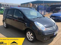 Black Used 2007 Nissan Note Acenta MPV | £1,457 (Good price)