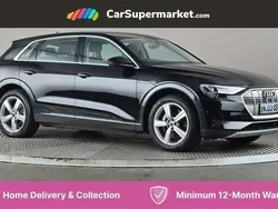 Black Used 2022 Audi e-tron Advanced SUV | £20,576 (Good price)