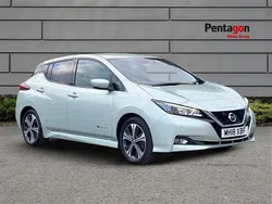 Silver Used 2018 Nissan Leaf Pack Hatchback | £8,150 (Fair price)