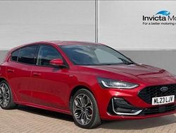 Red Used 2023 Ford Focus ST-Line Hatchback | £17,600 (Fair price)