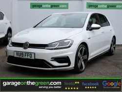 Pure white Used 2019 VW Golf VII R Hatchback | £19,495 (Super price)