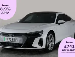 White Used 2023 Audi e-tron GT quattro Sedan | £44,437 (Super price)