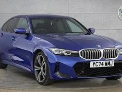 Blue Used 2024 BMW 320 M Sport | £29,795 (Fair price)