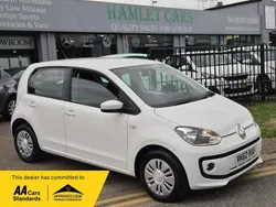 White Used 2012 VW up! move up! Hatchback | £5,500 (A bit pricey)