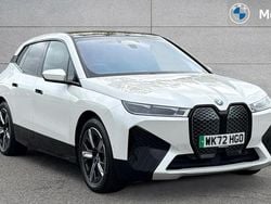 Mineral white Used 2022 BMW iX M Sport SUV | £43,588 (Good price)
