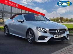 Silver Used 2018 Mercedes E220 AMG Line Premium Cabriolet | £17,990 (Good price)
