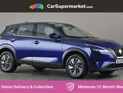 Blue Used 2022 Nissan Qashqai Acenta Premium SUV | £18,497 (Fair price)