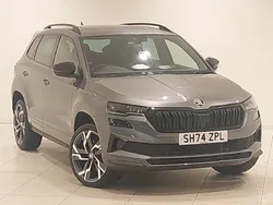 Grey Used 2024 Skoda Karoq SportLine SUV | £29,998 (Expensive)