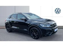 Black Used 2022 VW T-Roc R-line SUV | £25,866 (Fair price)