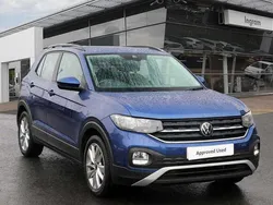 Blue Used 2021 VW T-Cross SE SUV | £16,177 (Fair price)