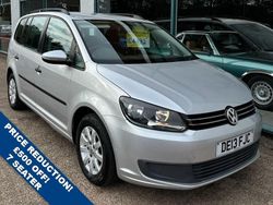 Silver Used 2013 VW Touran S MPV | £3,995