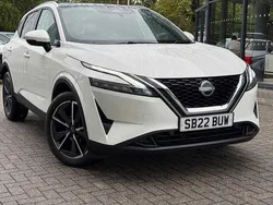White Used 2022 Nissan Qashqai Tekna SUV | £22,490 (Expensive)