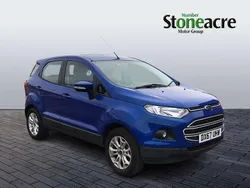 Blue Used 2017 Ford Ecosport Zetec SUV | £7,495 (Fair price)