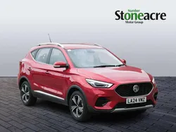 Red Used 2024 MG ZS Excite Sedan | £13,995 (Fair price)