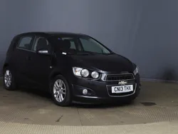Black Used 2013 Chevrolet Aveo LTZ Hatchback | £2,390