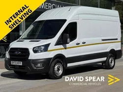Frozen white (solid colour) Used 2022 Ford Transit | £16,990 (Super price)
