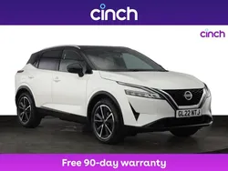 White Used 2022 Nissan Qashqai Tekna SUV | £21,399 (Expensive)