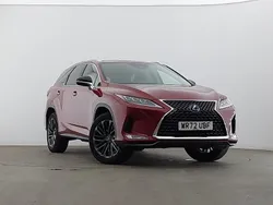 Red Used 2022 Lexus RX450h Sport Line SUV | £33,998 (Fair price)