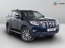 Blue Used 2019 Toyota Land Cruiser SUV | £38,862 (Good price)