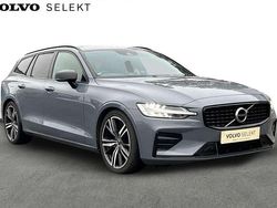 Grey Used 2021 Volvo V60 R-Design Estate | £19,750