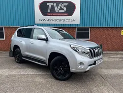 Silver Used 2017 Toyota Land Cruiser SUV | £30,984 (Expensive)