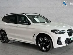 Mineral white metallic Used 2023 BMW iX3 M Sport SUV | £33,633 (Fair price)