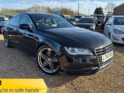 Black Used 2013 Audi A7 Sportback S-Line Hatchback | £7,999 (Fair price)