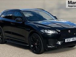 Black Used 2018 Jaguar F-Pace S SUV | £18,850 (Fair price)