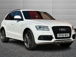 Ibis white Used 2016 Audi Q5 S-line plus SUV | £13,995 (Fair price)