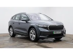 Quartz grey metallic Used 2021 Skoda Enyaq iV Loft SUV | £17,235 (Fair price)