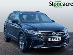 Black Used 2023 VW Tiguan R-line Edition SUV | £27,290 (Fair price)