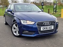 Blue Used 2016 Audi A3 Sportback Sport Hatchback | £9,995 (Good price)