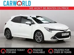 White Used 2023 Toyota Corolla Design Hatchback | £15,990 (Good price)
